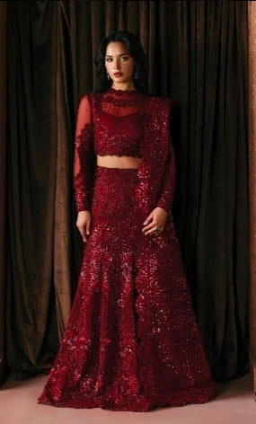 Afrozeh La Fuscia Luxury Chiffon Collection | Coming Soon | Mavi Outfits