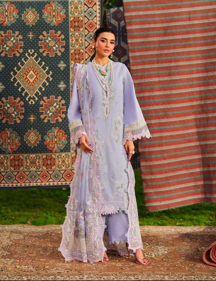 Lawn - Maryam Hussain - Luxury 26 - Jasmine