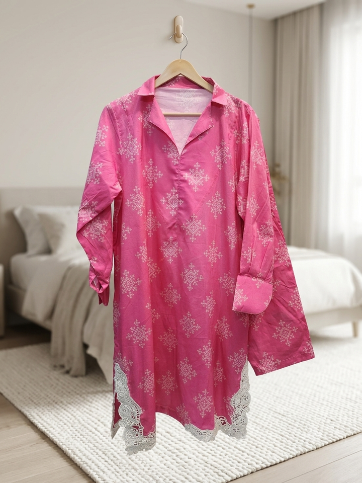 Mavi's Cords CD02 – Pure Lawn 2PC | Pink | 101% Original
