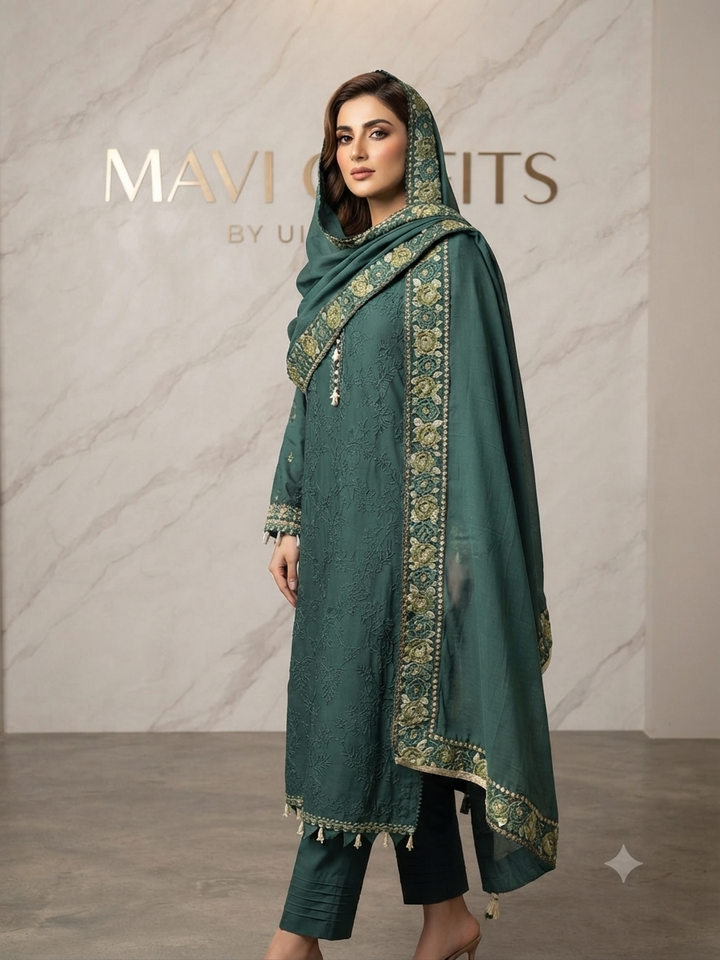 Mavi's Pret | Zara Shahjhan 3-Piece Luxury Lawn