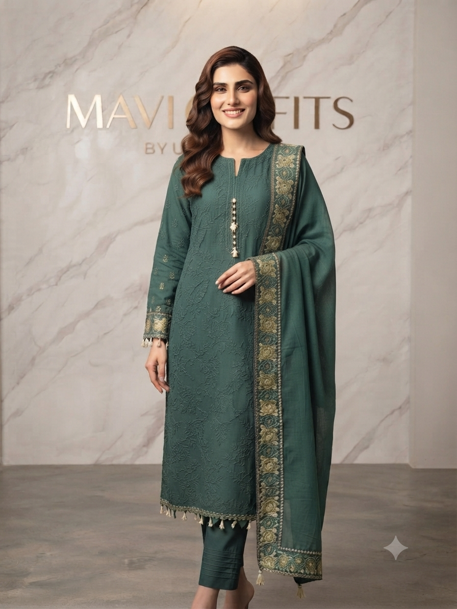 Mavi's Pret | Zara Shahjhan 3-Piece Luxury Lawn