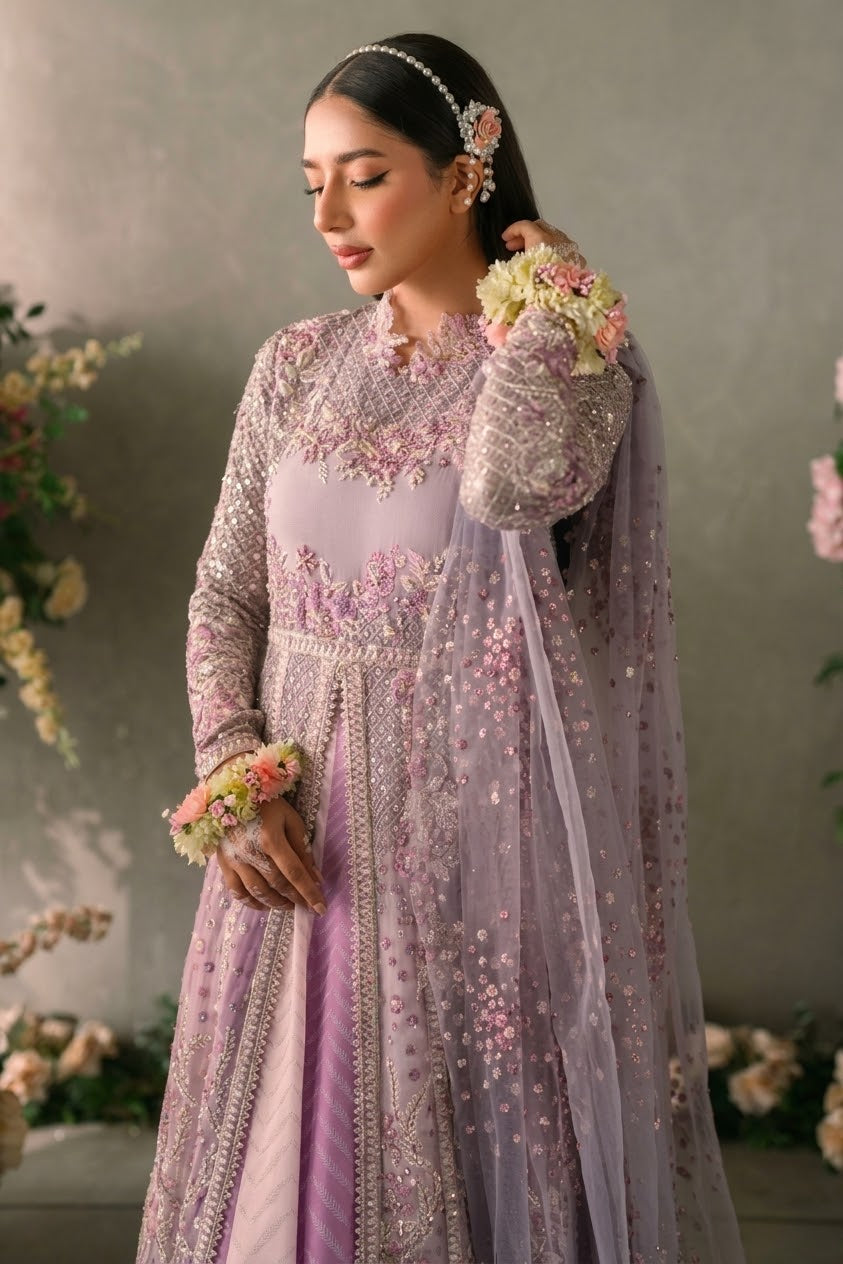 Mushq Mastani Evening Embroidered Chiffon Unstitched 4Pc Suit MCH-01 – Alyana | 101% Original