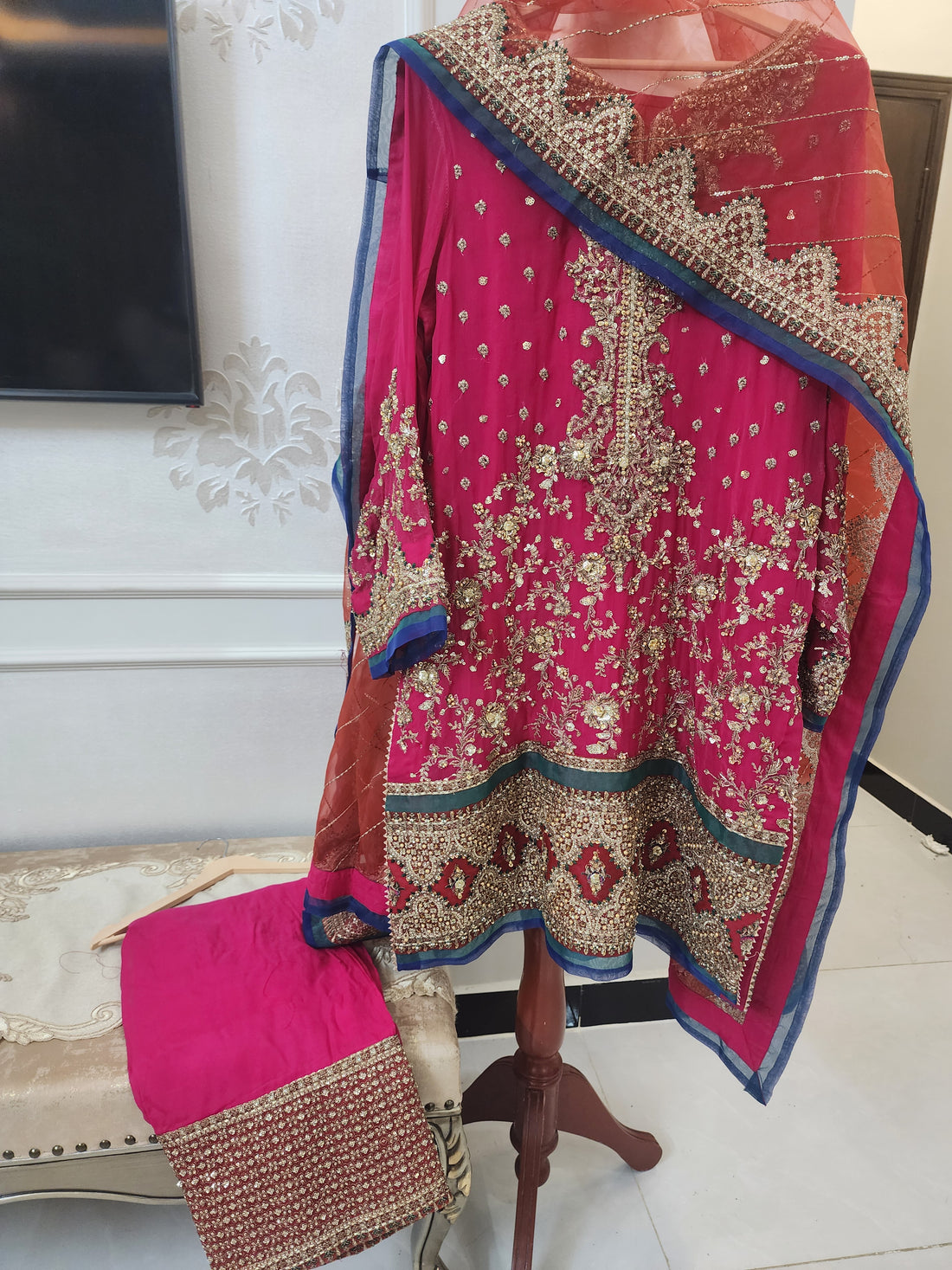 Charizma Dastane Jashan Pink | Mavi's Formal Pret | Full Handwork | 101% Original