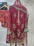 Mavi's formal Charizma luxury chiffon 3pc