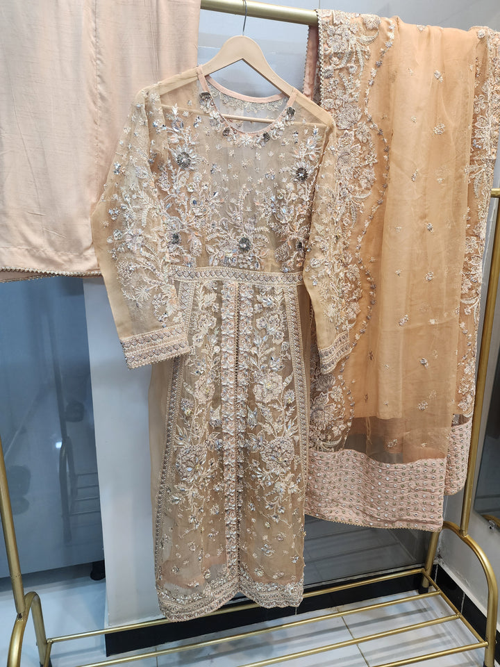 Mavi's Formal Pret Elan Luxury 4PC – Fully Embellished Gown | 101% Original