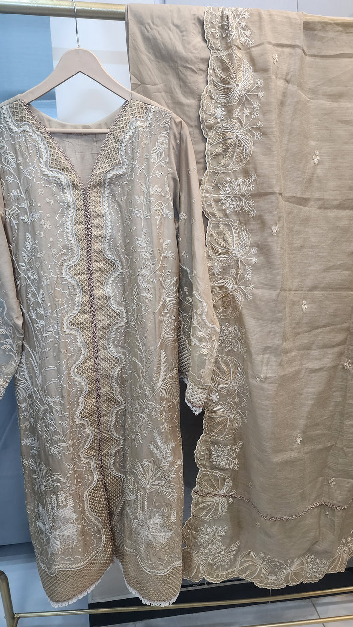 Mavi Pret BinIlyas 232-B Luxury Embroidered Lawn 3PC | Stitched Ready to Wear