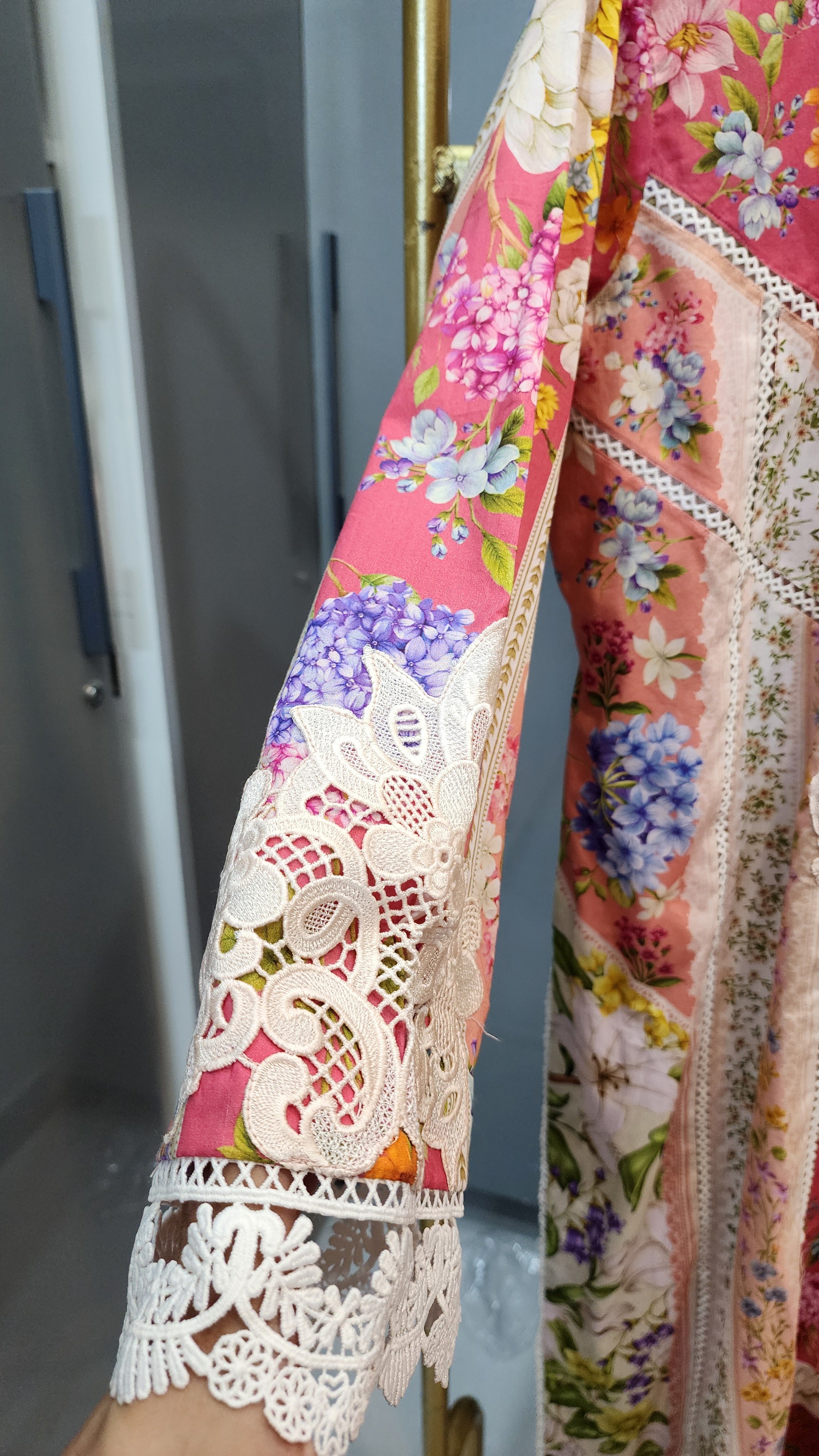 Mavi Pret Mprint Luxury Embroidered Lawn 3PC | Stitched Ready to Wear