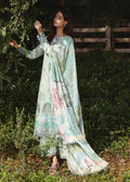 Mushq Solace Ombre Chikankari Lawn Unstitched 3Pc Suit - Tranquil Muse
