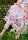 Mushq Solace Ombre Chikankari Lawn Unstitched 3Pc Suit - Petal Pull