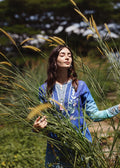 Mushq Solace Ombre Chikankari Lawn Unstitched 3Pc Suit - Moonlit Ease
