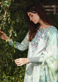 Mushq Solace Ombre Chikankari Lawn Unstitched 3Pc Suit - Tranquil Muse