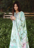 Mushq Solace Ombre Chikankari Lawn Unstitched 3Pc Suit - Tranquil Muse