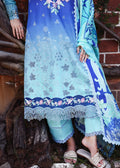 Mushq Solace Ombre Chikankari Lawn Unstitched 3Pc Suit - Moonlit Ease
