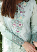 Mushq Solace Ombre Chikankari Lawn Unstitched 3Pc Suit - Tranquil Muse