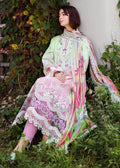 Mushq Solace Ombre Chikankari Lawn Unstitched 3Pc Suit - Petal Pull