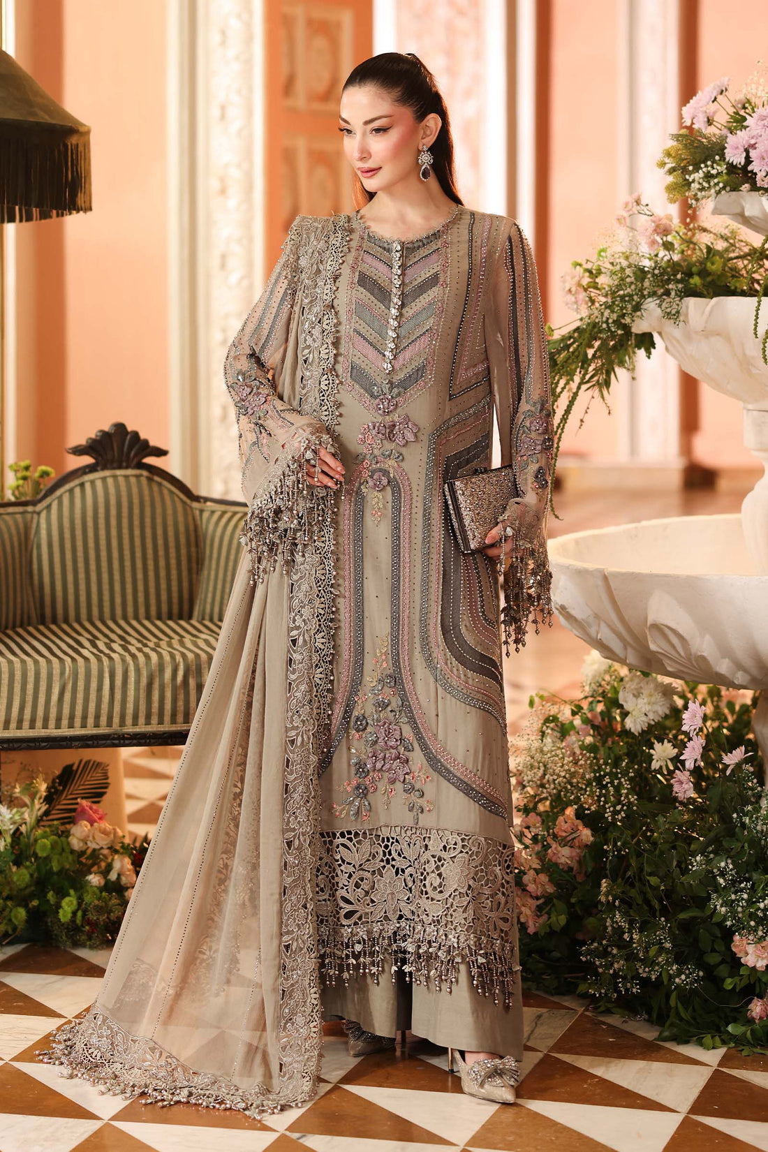 Maria.B Chiffon Unstitched - MPC-07-01
