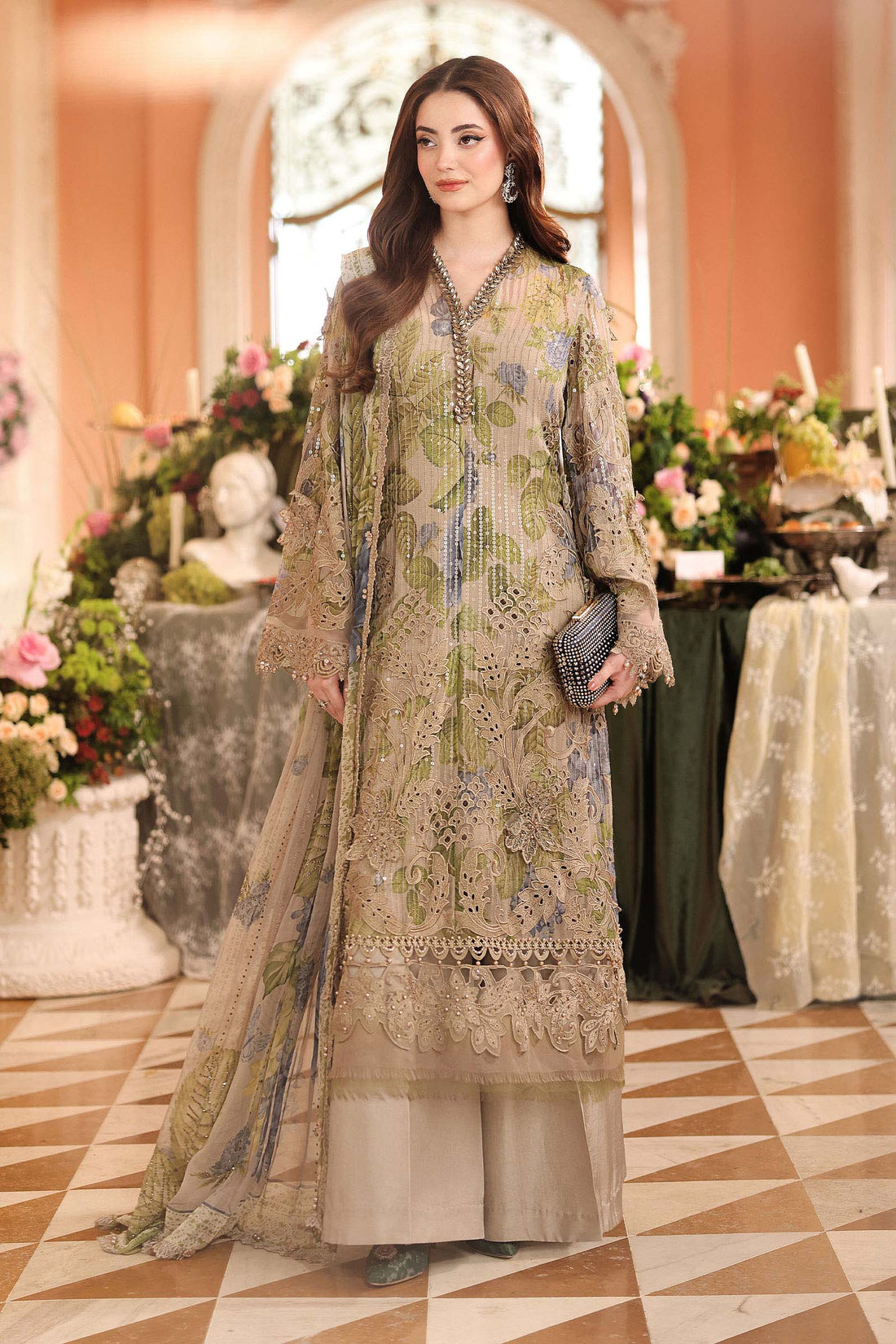 Maria.B Chiffon Unstitched - MPC-07-03