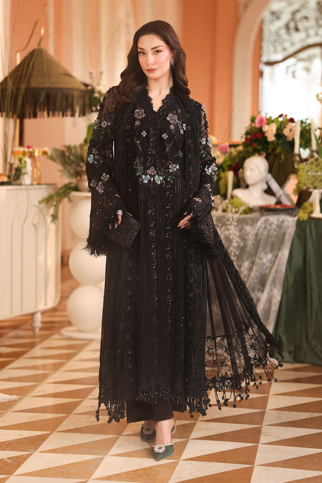 Maria.B Chiffon Unstitched - MPC-07-04