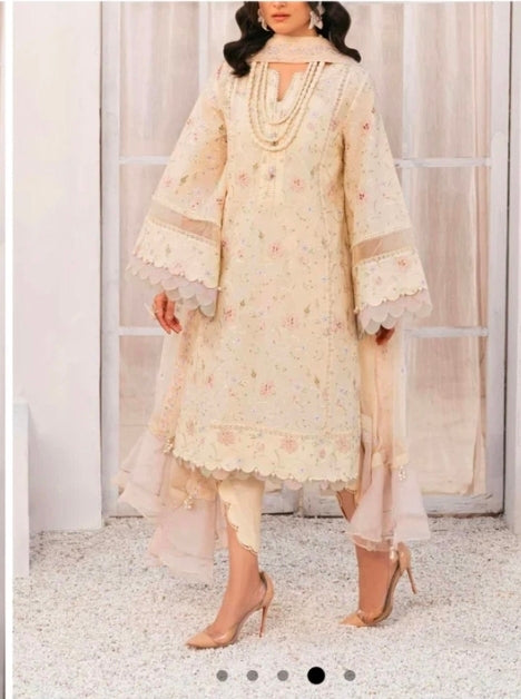 Maria B MLuxe Unstitched LF-609