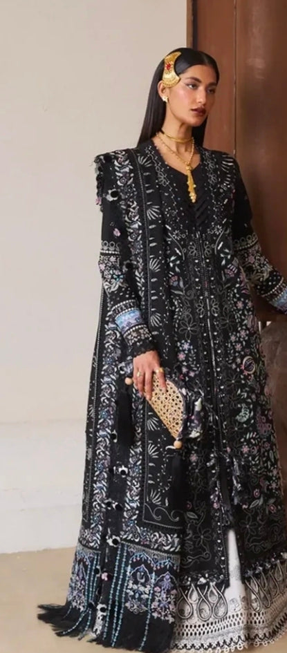 Lawn - Suffuse - Luxury Unstitched 26 - MERAVI