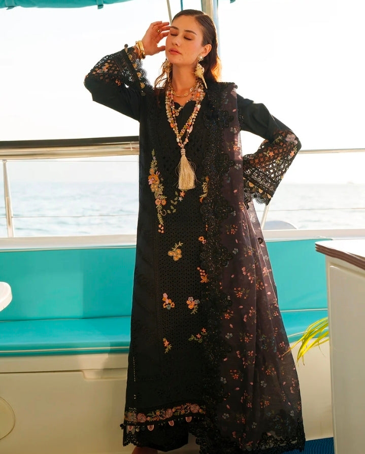 Lawn - AJR - EVARA Luxury Couture - AJR-E-07 - Riela