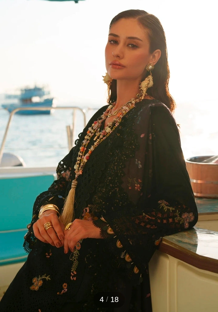 Lawn - AJR - EVARA Luxury Couture - AJR-E-07 - Riela