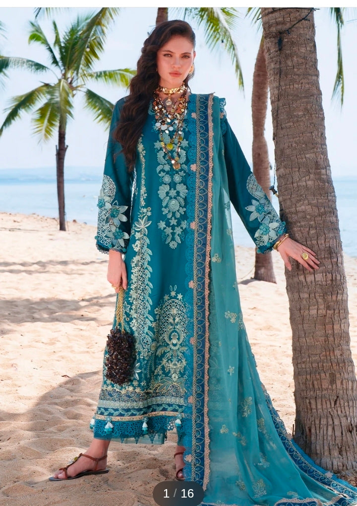 Lawn - AJR - EVARA Luxury Couture - AJR-E-08 - Maela