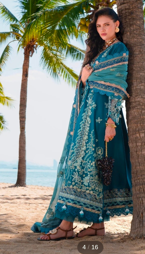Lawn - AJR - EVARA Luxury Couture - AJR-E-08 - Maela