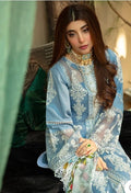 BinIlyas D17-B | 3 PC Lawn – Full Chikankari | 101% Original