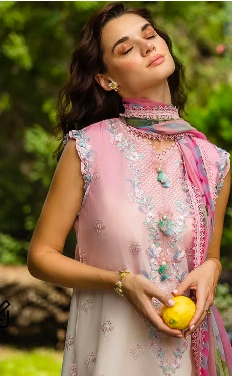 Solace Ombre by Mushq Lawn Unstitched 2 Pc – MQ25SO D-02 Sorriso | 101% Original