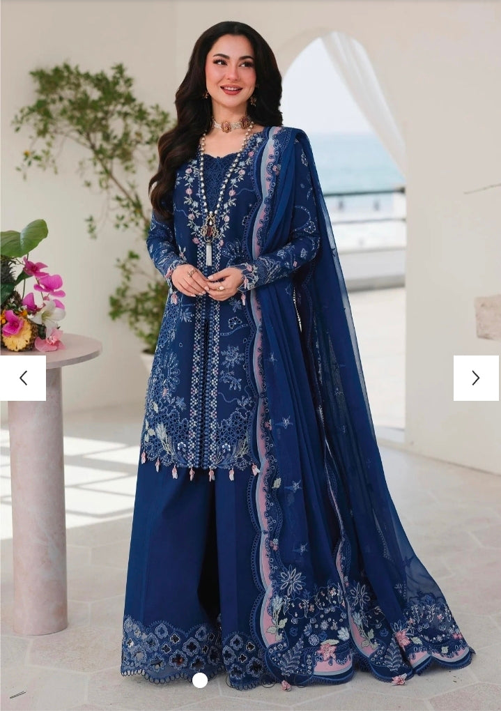 Lawn - Qalamkar - Sahil - Luxury 26 - SA#16 - EsmaQalamkar