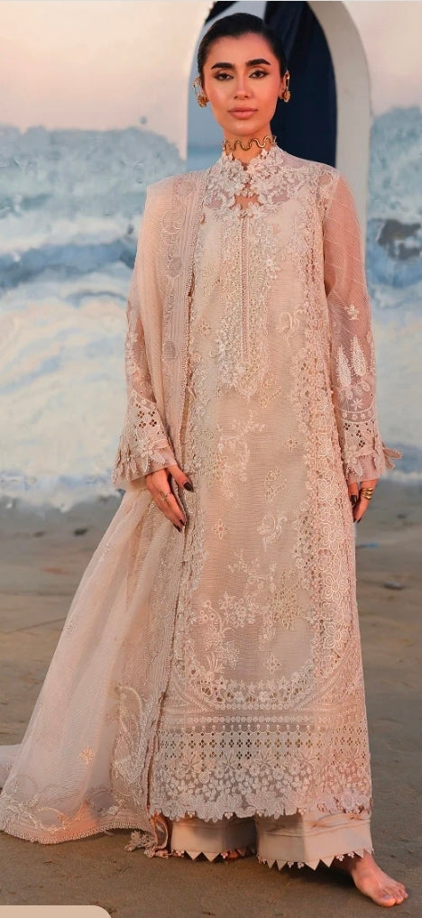 Qalamkar Sahil Luxury Lawn SA15 Nehan 3PC | 101% Original