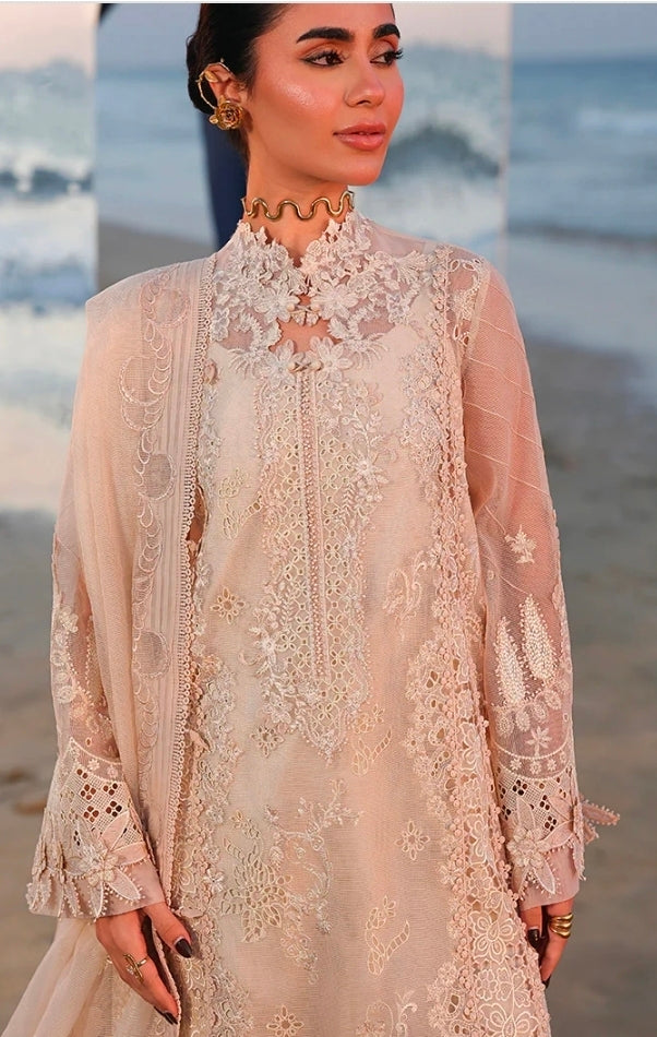 Qalamkar Sahil Luxury Lawn SA15 Nehan 3PC | 101% Original