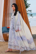 Qalamkar Sahil Luxury Lawn SA-08 ZAYNA 3PC BFresh | 101% Original