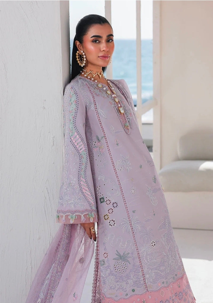Qalamkar Sahil Luxury Lawn SA-11 REHMA 3PC BFresh | 101% Original