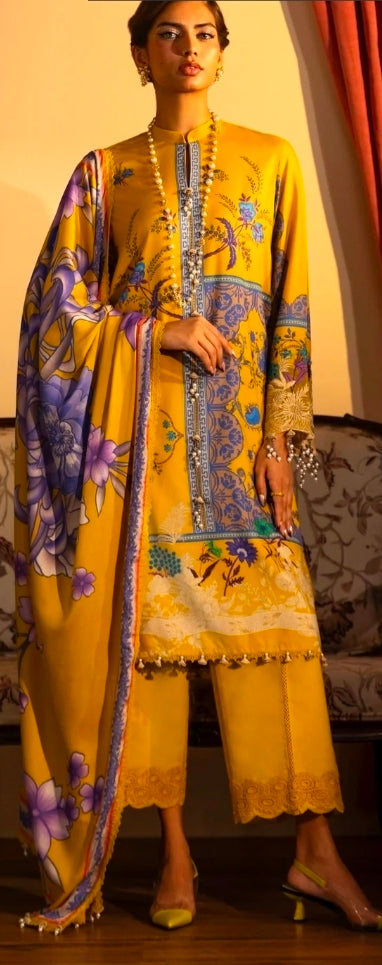 Sana Safinaz M243-025B-3DB 3PC BFresh | 101% Original