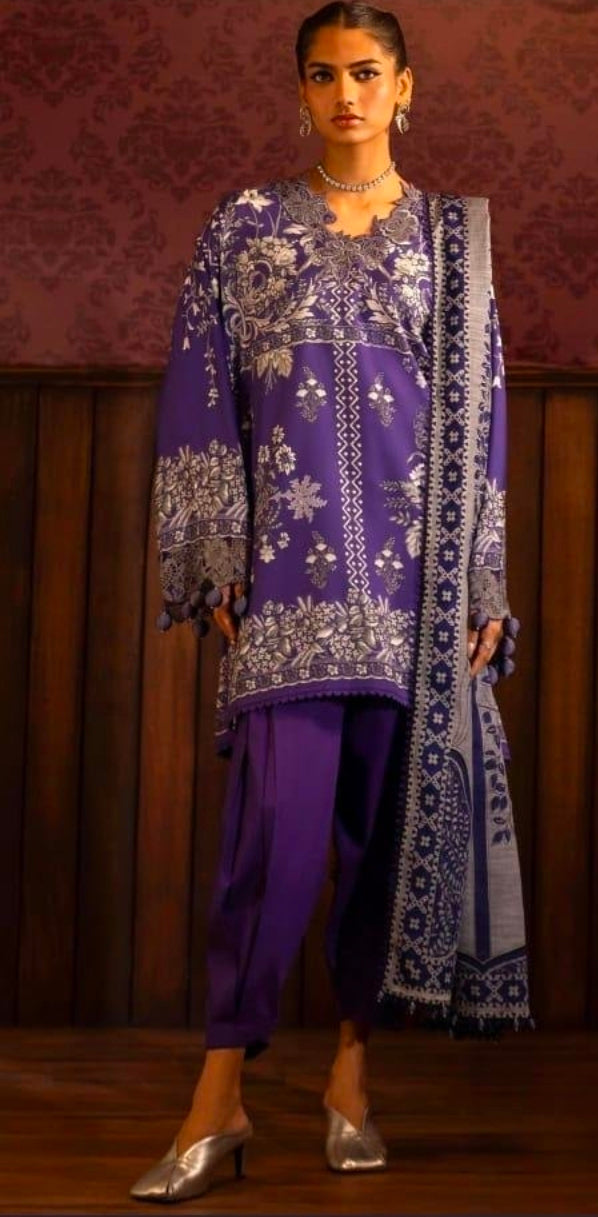 Sana Safinaz Linen M243-020A-3CQ 3PC BFresh | 101% Original