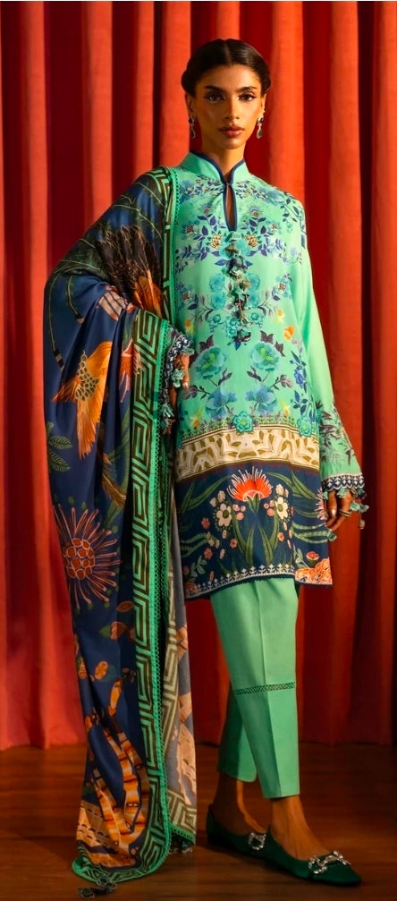 Sana Safinaz Linen BFresh M243-022A-3DB | 101% Original