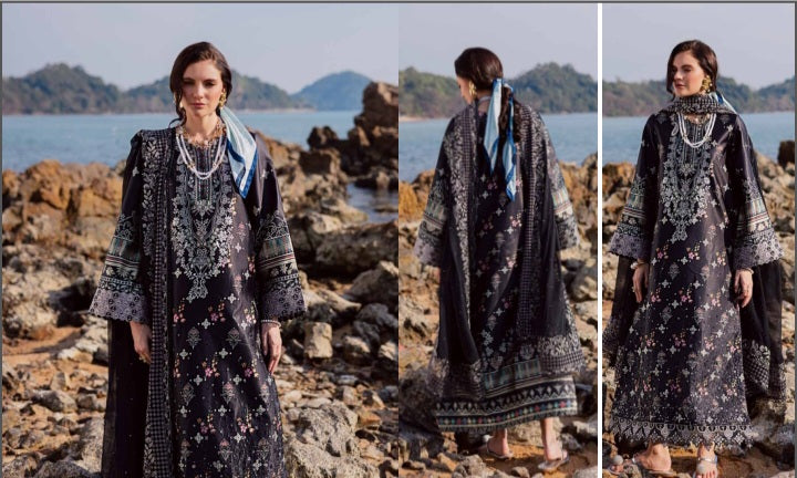 Nureh The Silk Unstitched Ensemble S-28