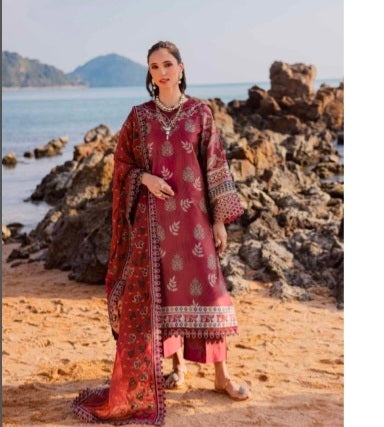 Nureh The Silk Unstitched Ensemble S-26