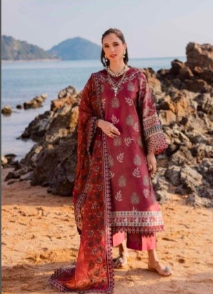 Nureh The Silk Unstitched Ensemble S-26