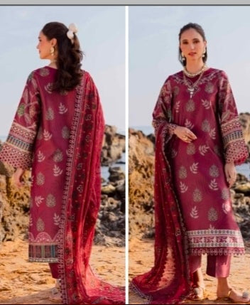 Nureh The Silk Unstitched Ensemble S-26