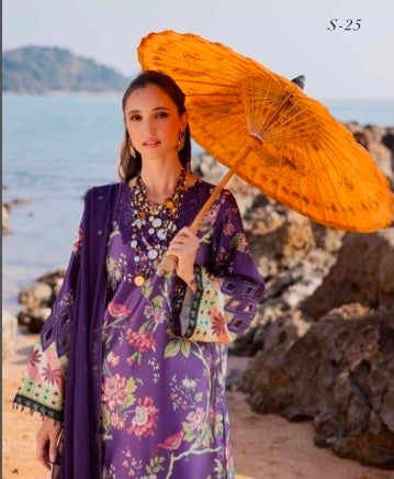 Nureh The Silk Unstitched Ensemble S-25