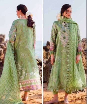 Nureh The Silk Unstitched Ensemble S-23