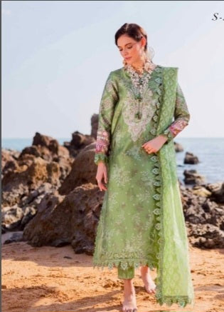 Nureh The Silk Unstitched Ensemble S-23