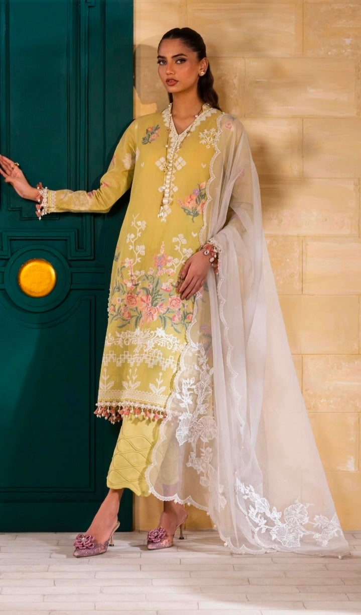 Sana Safinaz Luxury Muzlin Embroidered Lawn –Bfresh  M251-016B-3CT
