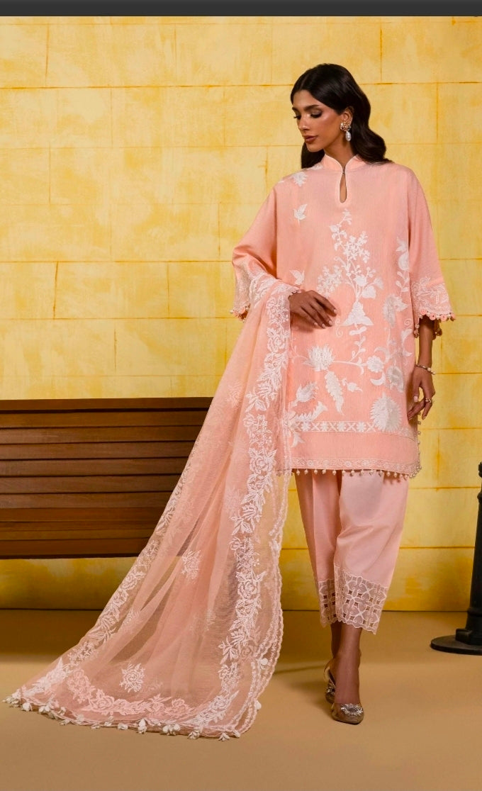 Sana Safinaz Luxury Muzlin Lawn M251-015A-3CT BFresh 2PC | 101% Original
