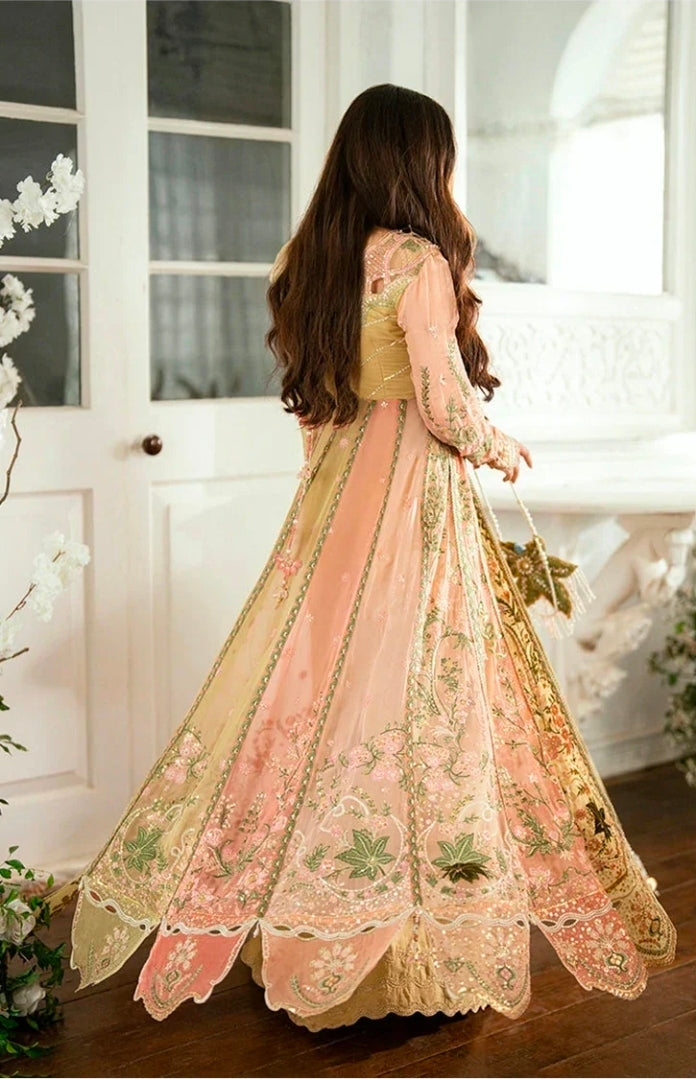 Mushq Sham Shandaar Embroidered Chiffon Unstitched 4Pc Suit – Roop Rangoli | 101% Original