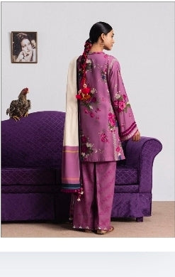 Coco by Zara Shahjahan Katya 9A Linen 3PC Unstitched | 101% Original