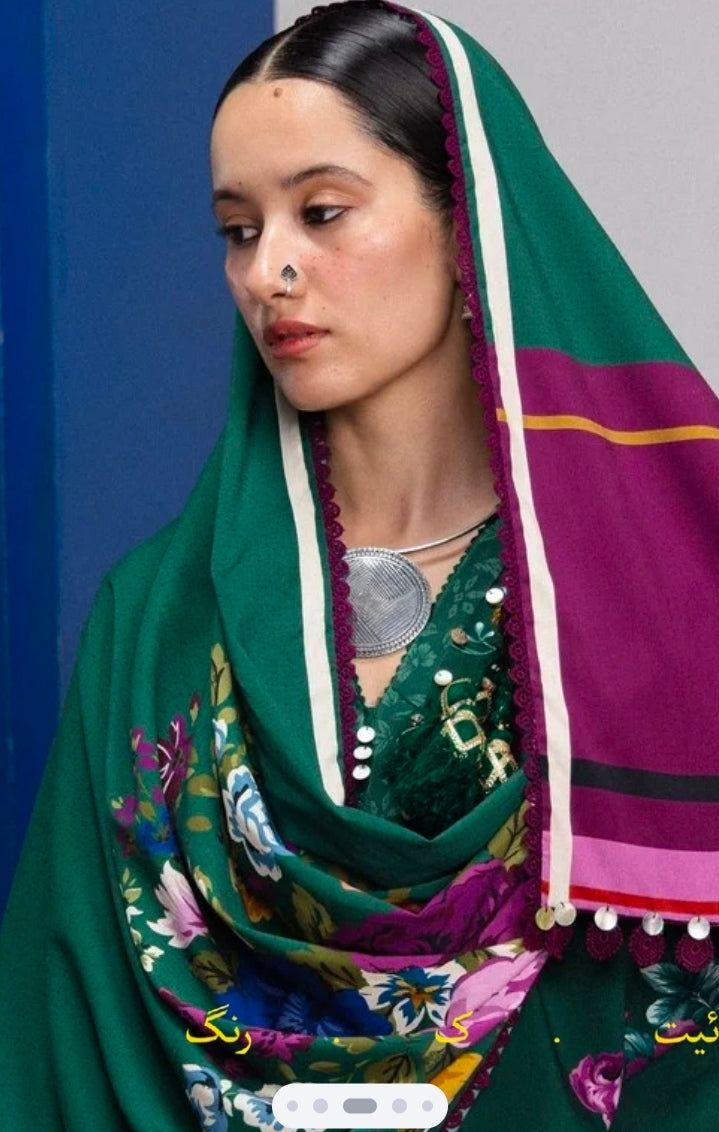 Coco by Zara Shahjahan Katya 9B Linen 3PC Unstitched | 101% Original